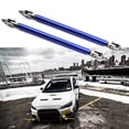 thumbnail image 2 of Xotic Tech 2pc Adjustable 8"-11" Front Bumper Lip Splitter Diffuser Strut Rod Tie Bars Fit Most Vehicles[Blue], 2 of 6