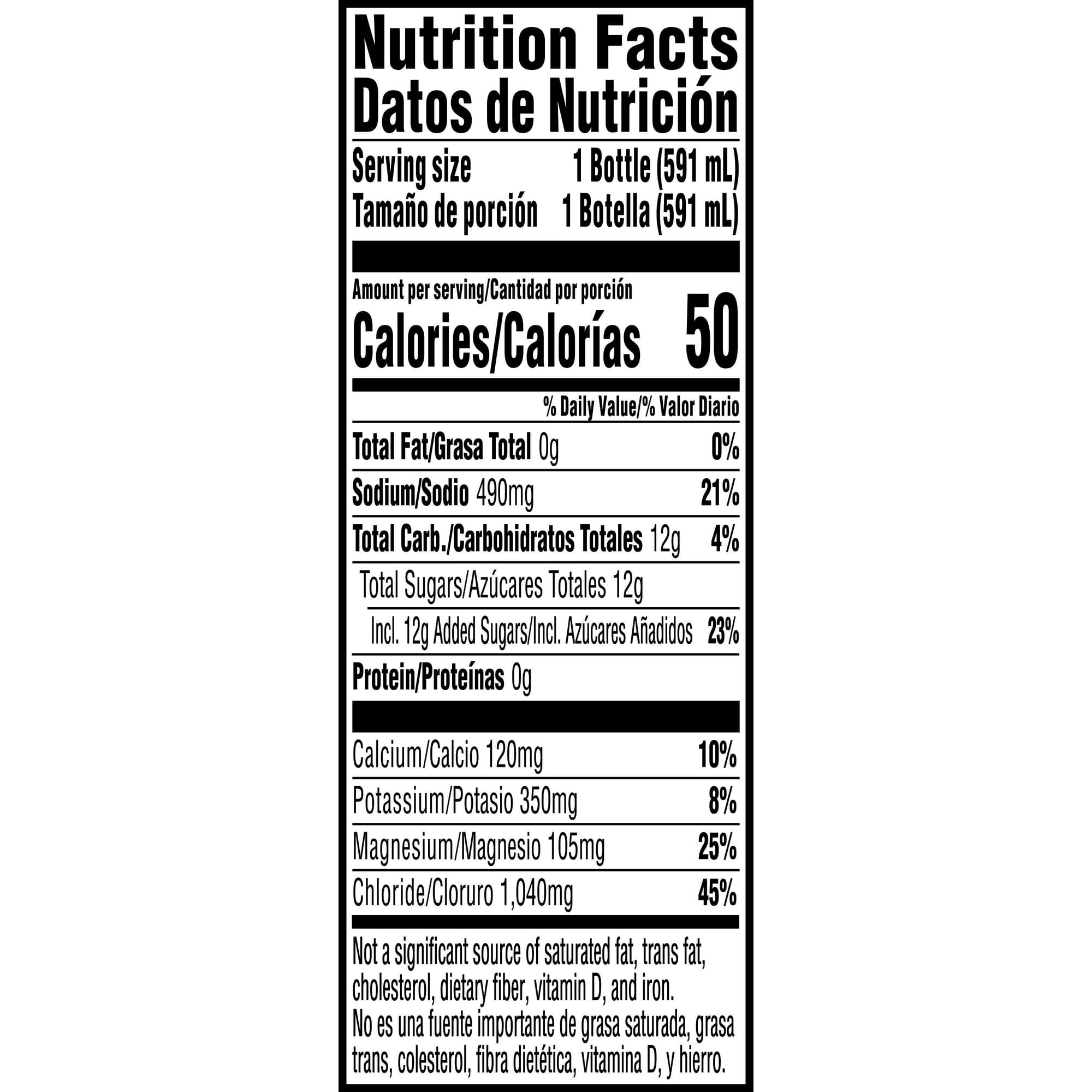 Gatorade Gatorlyte Rapid Rehydration Electrolyte Beverage, Glacier Freeze, 20 fl oz, 4 Count Bottle