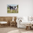 thumbnail image 2 of Stupell Industries Dairy Farm Cow Grazing Country Cattle Traditional Painting, 40 x 30, Design by Melissa Wang, 2 of 6