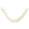 thumbnail image 1 of Shisuyan Light Fixture Chain Hanging Chains Golden Iron 1 Pair 100In Long, 1 of 8