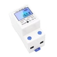 thumbnail image 4 of FELTECHELECTR 1Pack 3.0in x 1.4in x 2.5in DDM15SD Energy Meter for Measuring Power and Voltage in Households, 4 of 8