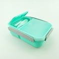 thumbnail image 2 of Guanhe Clearance Separate Plastic Lunch Box Portable Lunch Box Microwave Lunch Box, 2 of 3