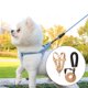 thumbnail image 1 of de Correas de Arnés para Perros Transpirables - Cuerda de para Espalda Del Pecho Arneses para Mascotas Chaleco para Viajes Suministr - Naranja M Colco Chaleco de arnés para cachorros, 1 of 8