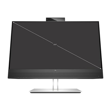 HP - E24mv G4 FHD Conferencing Monitor 23.8 LCD FHD - Black, Silver