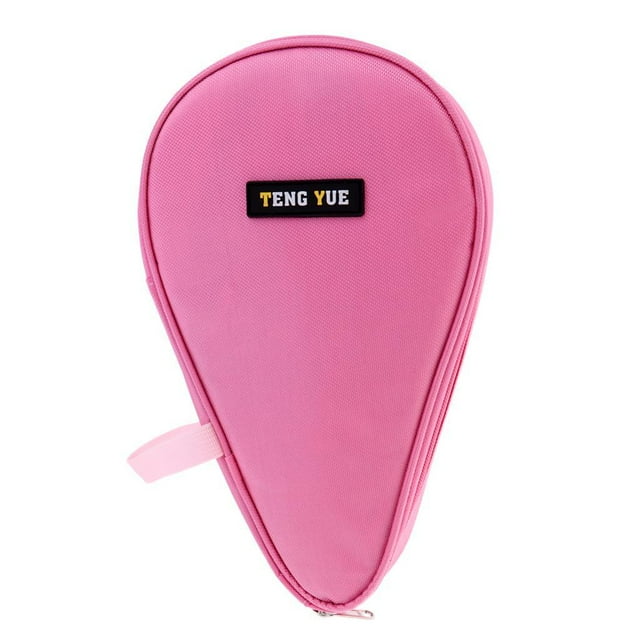 Greeniant Raqueta de tenis de Ping Pong Paddle Bag Cover Ball Storage Bag Tenis de Rosa