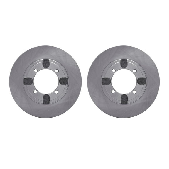 Dynamic Friction Company Front Brake Rotors 6002-72020
