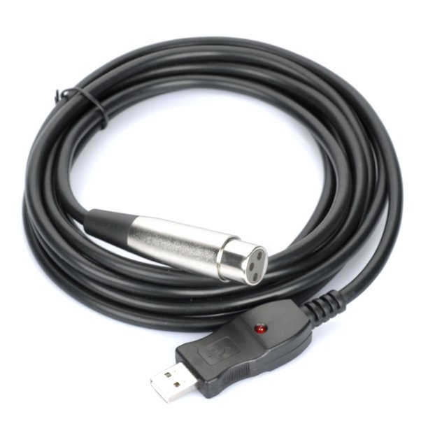 Usb Male Connector To Xlr Female Microphone Adapter Cable For Ps3 Ps4 Wii Xbox Walmart Com Walmart Com Usb Male Connector To Xlr Female Microphone Adapter Cable For Ps3 Ps4 Wii Xbox Walmart Com Walmart Com