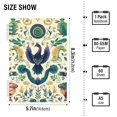 thumbnail image 2 of FORMRS 1-Subject Spiral Notebook 8" x 5" College Ruled 60 Refillable Sheet A5 Hard Cover, 2 Pack, Green Animals Pattern, 2 of 7