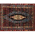 thumbnail image 1 of Ahgly Company Machine Washable Indoor Rectangle Traditional Brown Area Rugs, 8' x 10', 1 of 7