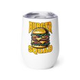 thumbnail image 1 of Hamburger Lover Foodie Team Gobelet à Vin, Burger Squad, 1 of 4