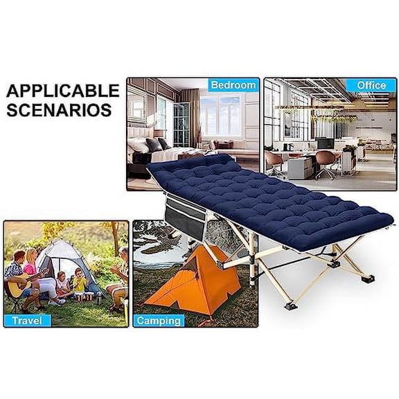 Camping cot (Gray Bed)
