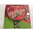 thumbnail image 2 of Alex and Ani Color Infusion, A Christmas Story You'll Shoot Your Eye Out Duo Charm Bangle Bracelet Shiny Silver One Size, 2 of 4