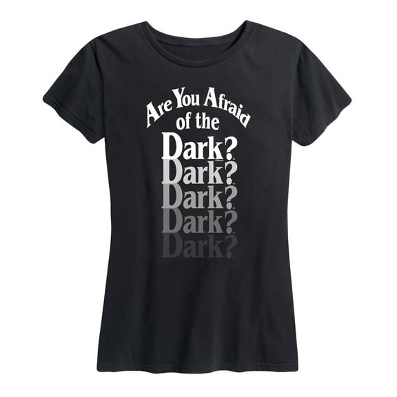 Are You Afraid Of The Dark? - Lights Out - Women's Short Sleeve Graphic T-Shirt