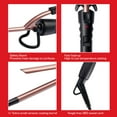thumbnail image 5 of RED 1/4 Inch Thin Curling Iron, Pencil Curling Iron, Extra Small Ceramic Coating Barrel, Skinny Curling Iron Wand for Long & Short Hair, 5 of 7
