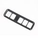 thumbnail image 1 of para Navara NP300 2016-2021, cubierta de botón de interruptor de faro de coche de fibra de carbono, marco decorativo, accesorio, 1 of 5
