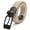 Khaki, variant on Men's Fashion Decorative New Casual Outdoor Golf Versatile Elastic Woven Belt (Width 1.33in)