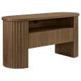 thumbnail image 1 of Bouclair Walnut Media Unit with Drawer, 1 of 7