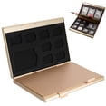 thumbnail image 1 of 1 pcs Aluminum Memory Card Case Storage Box for SD Card TF Card Holder Case Hold (12 Slots), 1 of 8