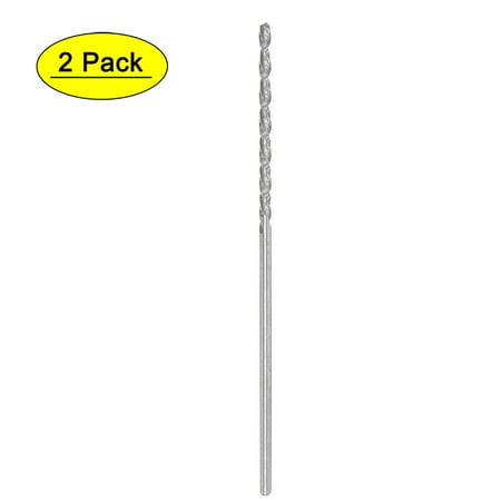 

Uxcell 1.2mm Solid Carbide Left Hand Spiral Flutes Twist Drill Bits for Stainless Steel 2 Pack