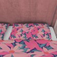 thumbnail image 3 of Rosa Floral Boho Ropa de Cama Colorido Funda Nórdica Bohemio Juego de Dormitorio, Estética, 3 of 6