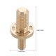 thumbnail image 2 of WHAMVOX 4Ud Tornillos Para Modular De Tacos De Billar Con Extensores En Latón Dorado, 2 of 6