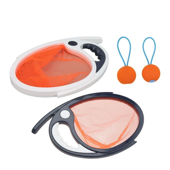 Toss Catch Ball Toy Set Interactive Educational Competitive Straps Adjustable Catch Ball Game for Courtyard Beach