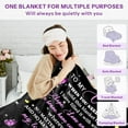 thumbnail image 5 of Cousin Gifts for Women, Cousin Blanket for Women, Gifts for Cousins, Best Cousin Gifts for Birthday Blanket to My Cousin Throw Blanket Soft Cozy Flannel Throw Blanket 50"X 60", 5 of 6