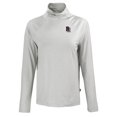 thumbnail image 2 of Women's Cutter & Buck Gray Round Rock Express Coastline Epic Comfort Eco Recycled Funnel Neck Raglan Pullover Top, 2 of 3
