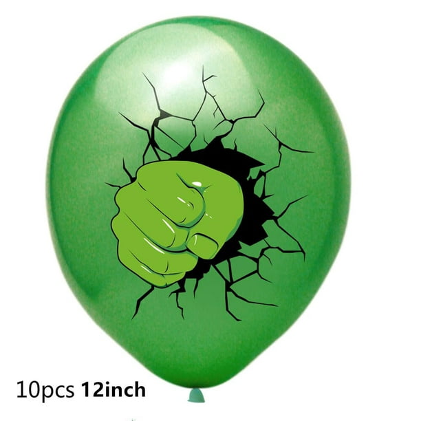 Gprince 10pcs Avengers latex balloons Spiderman Captain America