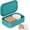 Green, variant on Solid Shampoo Bar Holder, Large Leakproof Travel Soap Case, Silicone Soap Box with Draining Layer, Enhanced Soap Container, Suitable for Camping, Gym, Bathroom, Outdoor Essentials, Pink