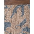 thumbnail image 3 of HAND KNOTTED WOOL FLORAL MODERN AREA RUGS - 5'x8', Rectangle Shape, Beige Color, Classic Traditional Design, Low Pile Handmade Area Rugs for Living Room, Bed Room (N00913), 3 of 7