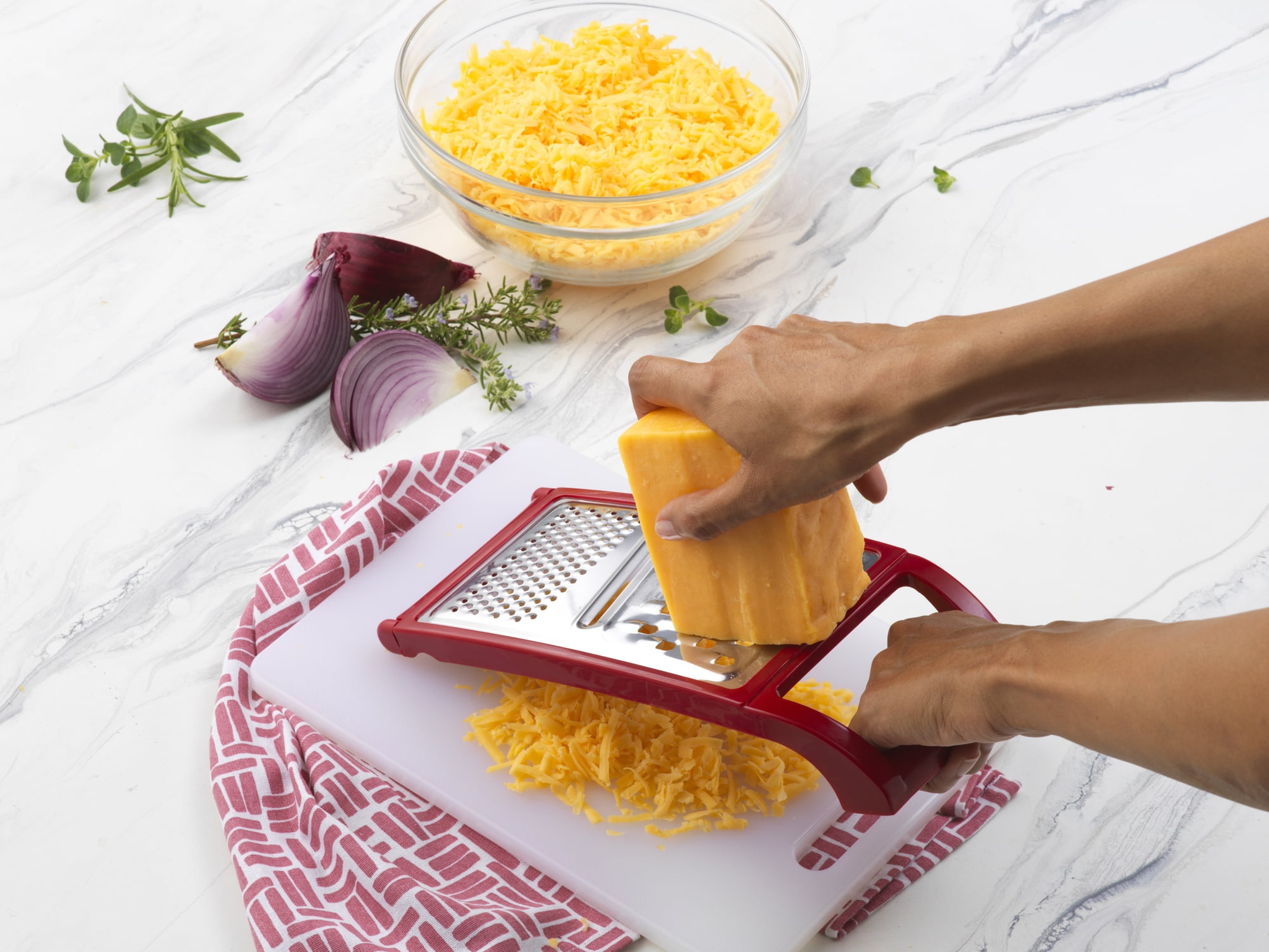 GoodCook Touch Folding Grater, Dual Sided Blades with Comfort