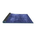 thumbnail image 2 of Ahgly Company Indoor Rectangle Oriental Blue Industrial Area Rugs, 2' x 5', 2 of 4
