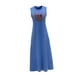 thumbnail image 5 of Vestido de verano para mujer, vestido clásico de verano con cuello para desplazamientos y citas M, 5 of 7