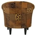 thumbnail image 2 of Newport Club Chair - Safari Patchwork Print, 2 of 6