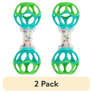 Oball Shaker Rattle Toy, 2-Pack