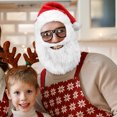 thumbnail image 4 of Props - Santa With Beard Hat for Christmas Celebrations Festive Holiday Accessory Supplies, 4 of 8
