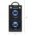 thumbnail image 7 of Sylvania SP328-BLACK Bluetooth Speaker, Internal Battery, Speakerphone, USB Charging, Black, 7 of 7