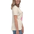 thumbnail image 4 of Bella + Canvas Women's Relaxed T-Shirt Short Sleeve Graphic Crew Neck (Heather Prism Natural, 3XL), 4 of 5