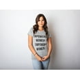 thumbnail image 4 of Womens Empowered Women Empower Women T-shirt Cool Lady Girl Power Feminism  Tee Womens Graphic Tees, 4 of 7