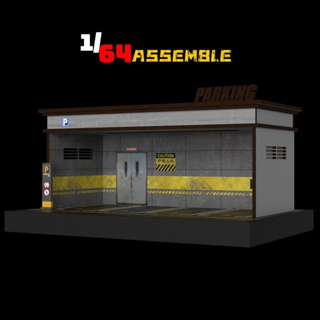Caja de Exhibición Hugo con Iluminación para Modelos 1:64