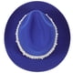 thumbnail image 5 of Sombrero de fieltro de lana Sombrero de jazz con decoración de perlas sombreros vintage sombreros para mujeres, 5 of 6