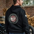 thumbnail image 6 of Indian Motorcycle Men's Applique Headdress Hoodie, Black | 2833445, 6 of 9