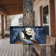 thumbnail image 4 of Happy Halloween Wirehaired Pointing Griffon Witch Pumpkins Bats Landscape Wood Sign Dog Lover Hanging Wall Home Decor - 13012, 4 of 5