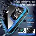 thumbnail image 4 of Funda Meifigno para iPhone 14 Pro 6.1" con Marco de Aluminio a Prueba de Golpes, 4 of 6