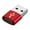 red, variant on USB 3.0 Male to USB-C Female Adapter, Converter for Flash Drive, Charger, Data Sync,For Laptop, PC, Power Bank, Type C Devices, 1 Pack