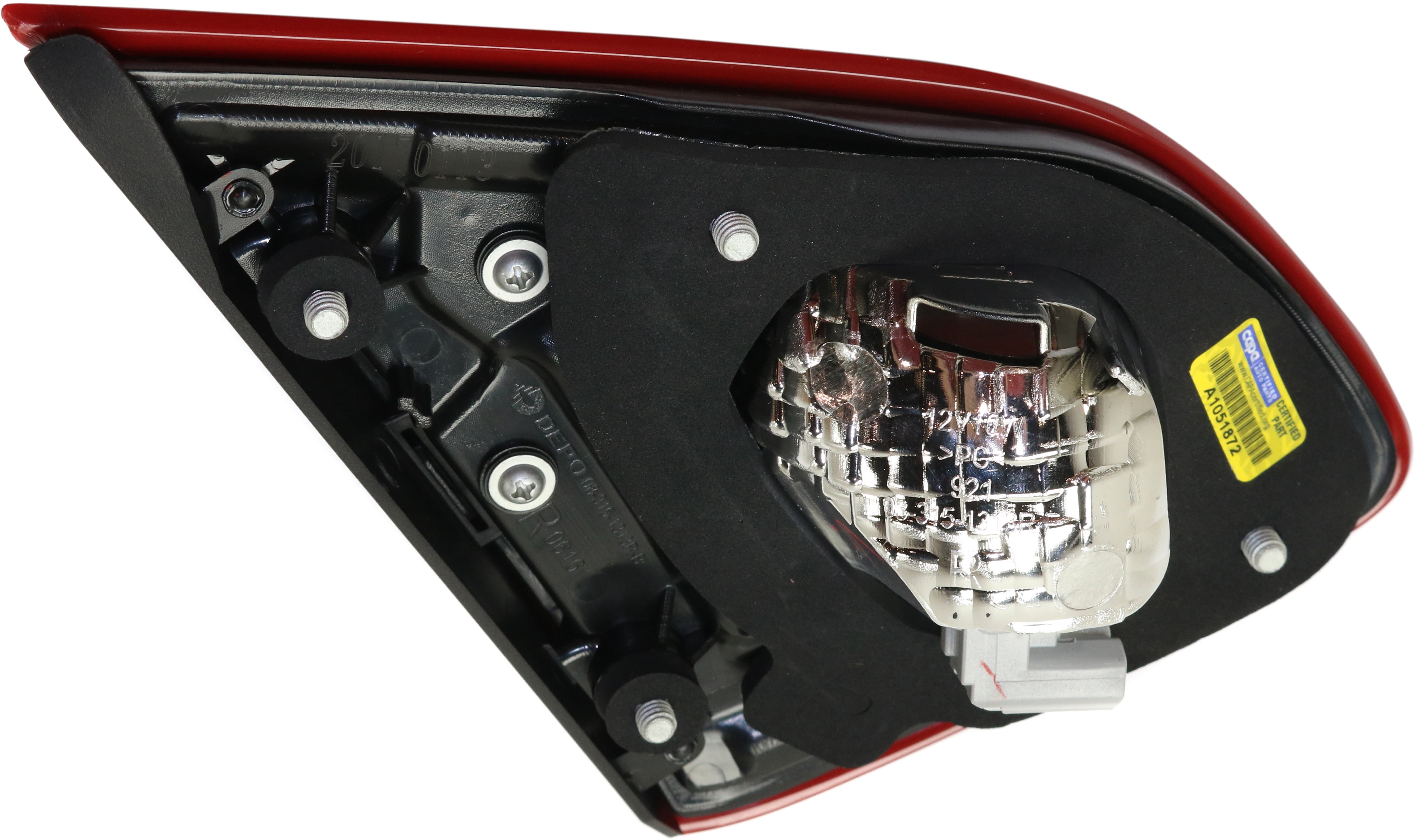 Tail Light Compatible With 2016-2017 Nissan Altima Right Passenger Side, Inner With bulb(s) CAPA Certified