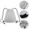 thumbnail image 4 of KAKOWELY Mochila con cordón, bolsa de viaje con cordón para exteriores, bolsa deportiva, bolsa de viaje con cordón, 4 of 5