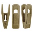 thumbnail image 1 of stanreset 20Pcs Space-Saving Anti-Skid Hanger Hook Clothes Clip Flocked Drying Coat Trouser Racks Wardrobe Storage Holder, 1 of 5