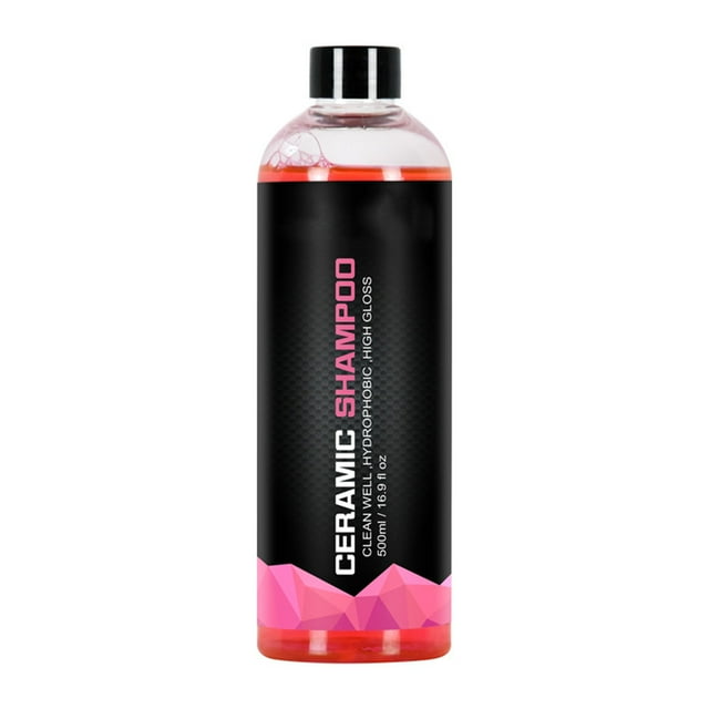 ShinYu Solución Concentrada para Lavado de Autos con Encerado de Cristal Solución de Prelavado para Encerado de Cristal Solución Concentrada de Alta Espuma 500 Ml